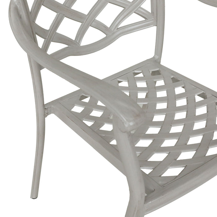 Modern Outdoor Dining Chairs (Set of 2) Basalt