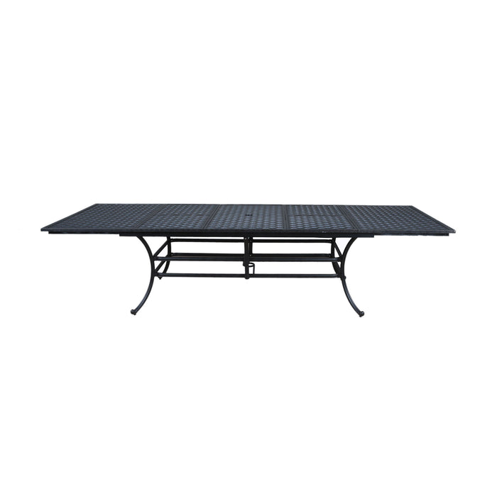 Rectangle Extension Table, Dark Lava Bronze