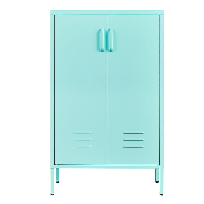 Suitable For Steel Storage Cabinets In Living Rooms, Kitchens, And Bedrooms, 2 Door Miscellaneous Storage Cabinet, Garage Tool Storage Cabinet