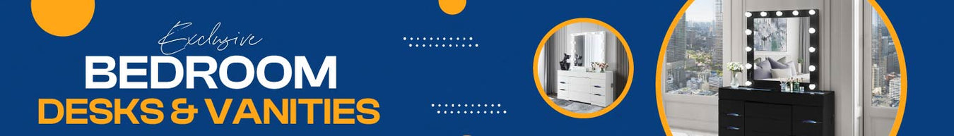 Bedroom > Desks & Vanities