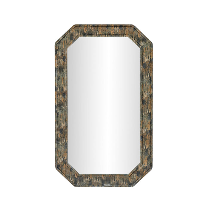 Charlene - 35" x 59" Jewel Wall Mirror - Watercolor Print