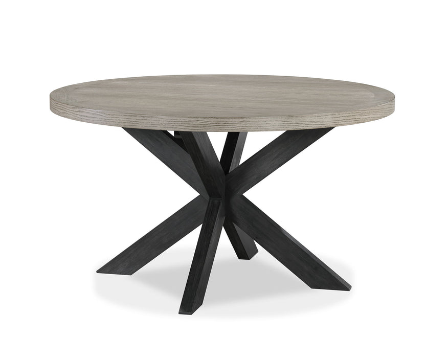 Stevens - 5 Piece Dining Room Set - Charcoal / Gray