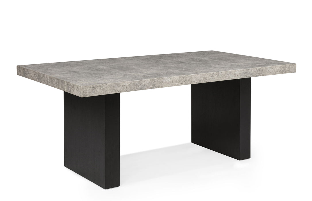 Sebastian - 5 Piece Dining Room Set - Black / Gray