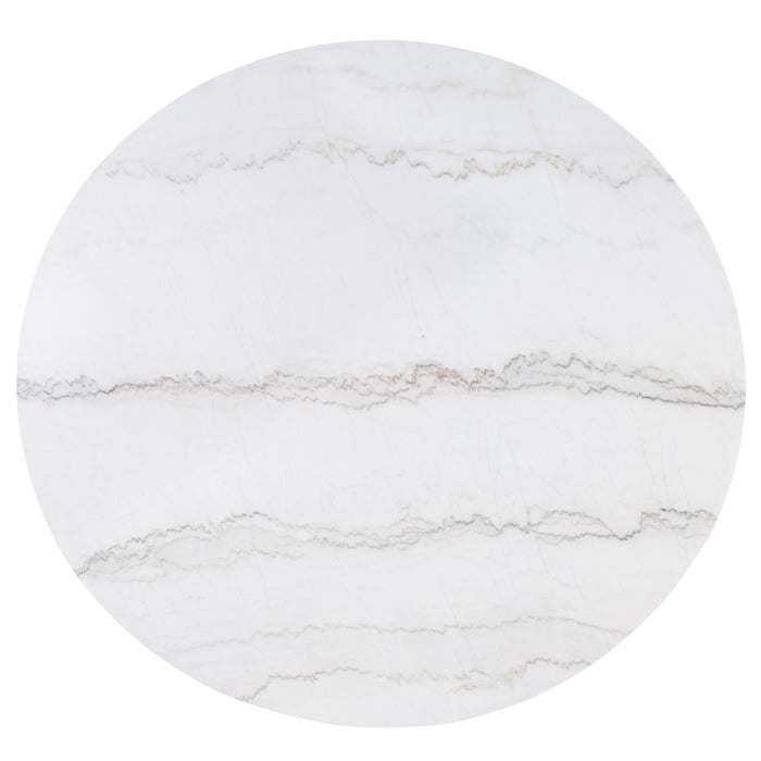 Varley - 5 Piece Dining Room Set - White / Gray