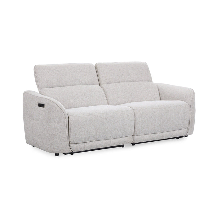 Ostend - Upholstered Power Recliner Sofa - Gray