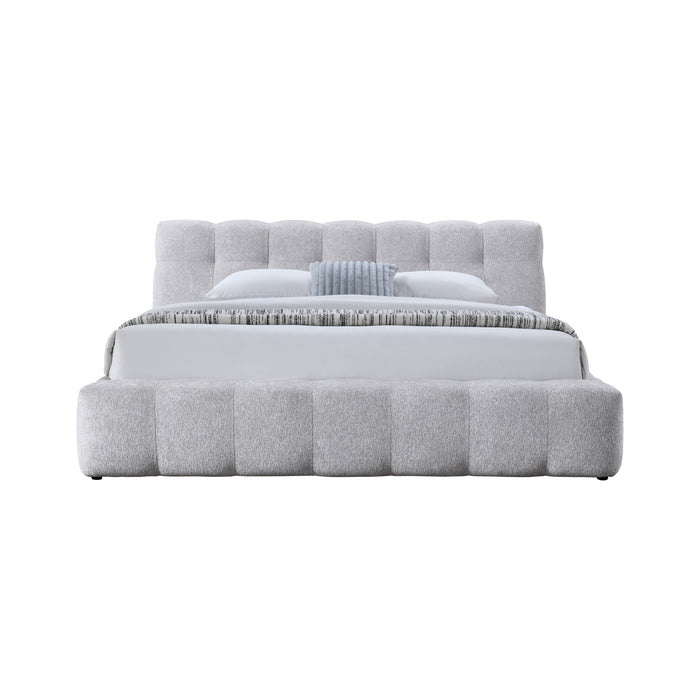 Hannah - Eastern King Bed - Gray