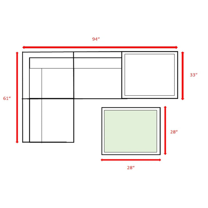 Seating Set With Cushions Handcrafted Wicker Design