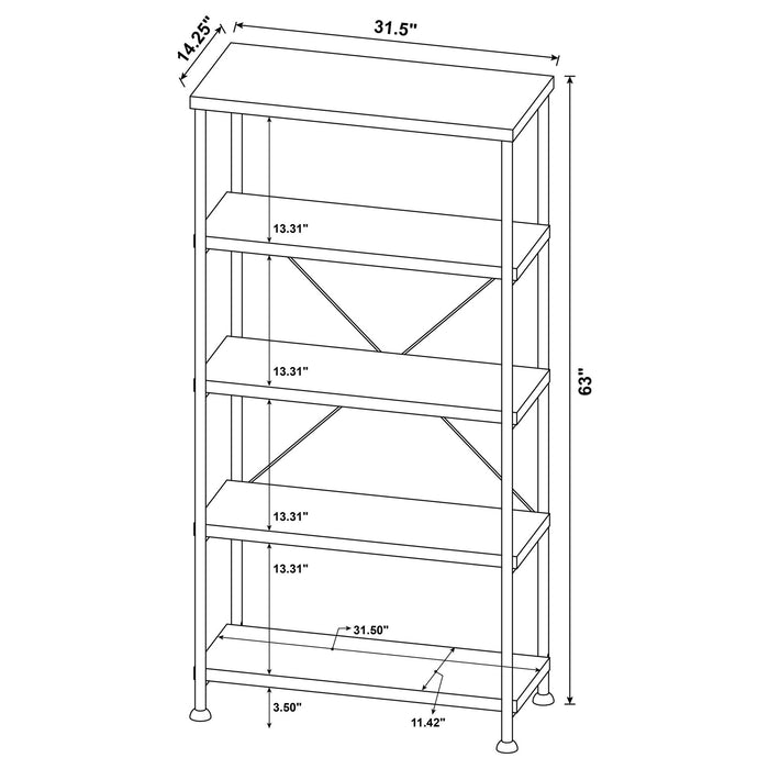 4 Shelf Bookcase