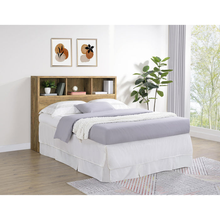 Geary - Bookcase Headboard With Open Cubbies