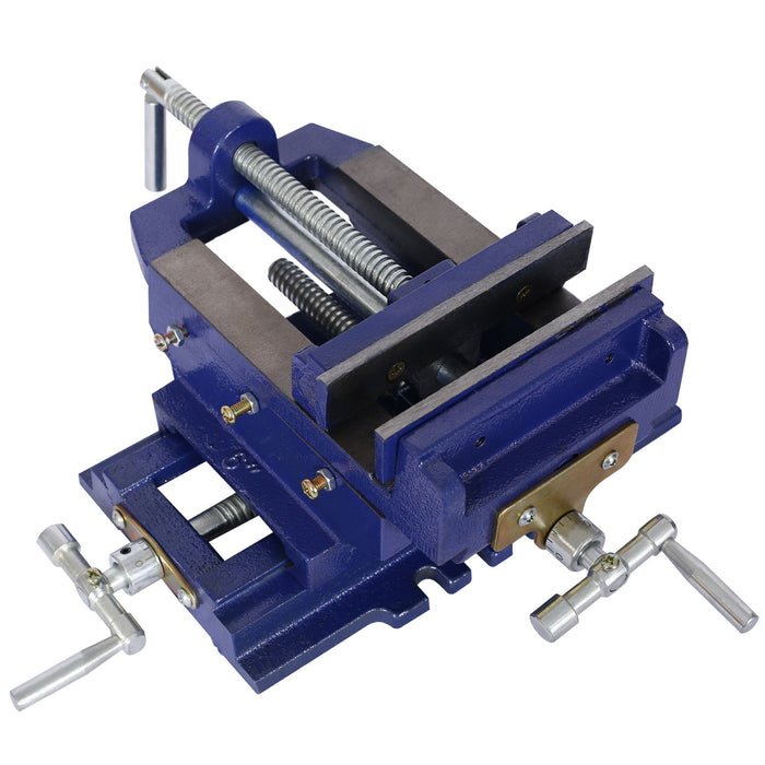 Industrial Quality Cross Slide Vise, Drill Press Metal Milling 2 Way X - Y