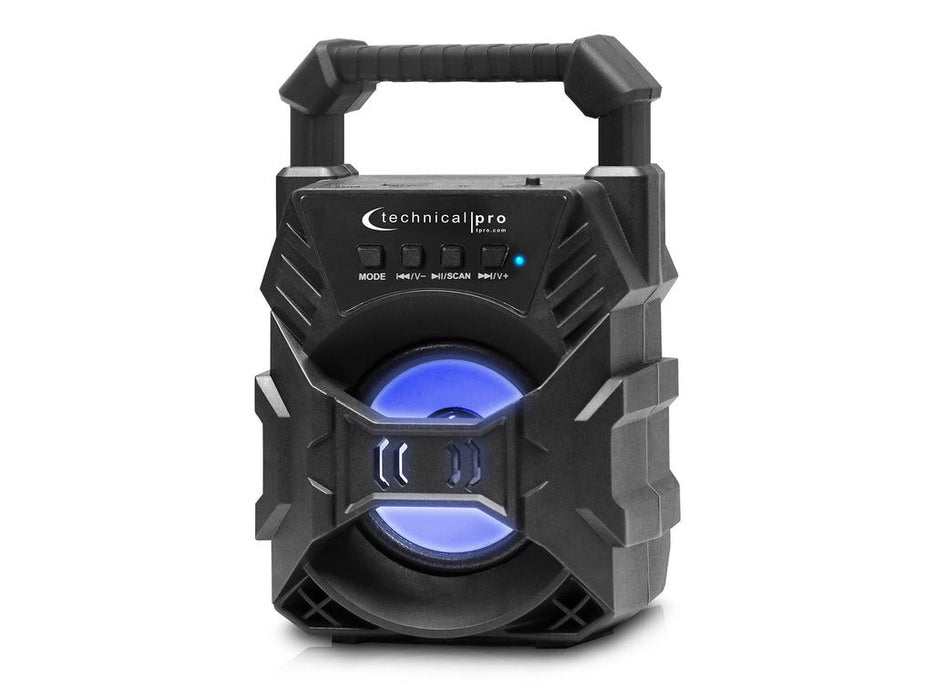 Waterproof Bluetooth Portable Speaker - Black