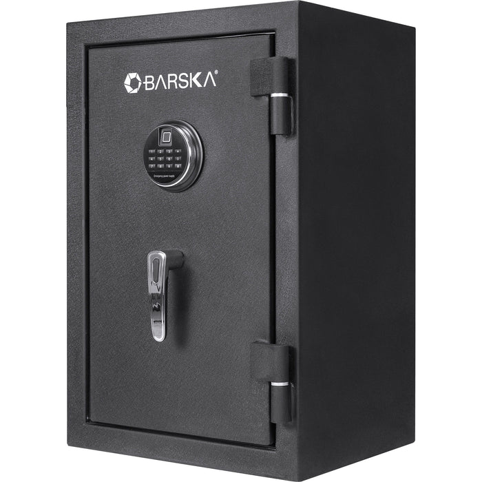 2.02 Cubic Ft Biometric Keypad Fire Resistant Safe - Black