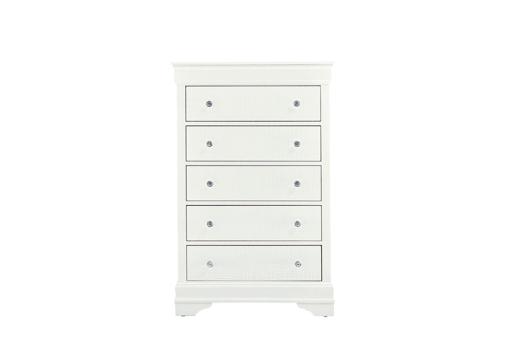 Pompei - Chest - Metallic White