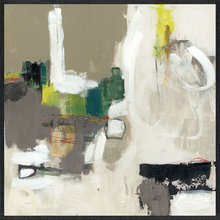 Amazonian - 36" x 36" Painting By Buddy Whitlock - Black