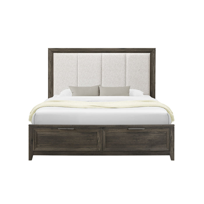 Melissa - Storage Bed With Padded Headboard