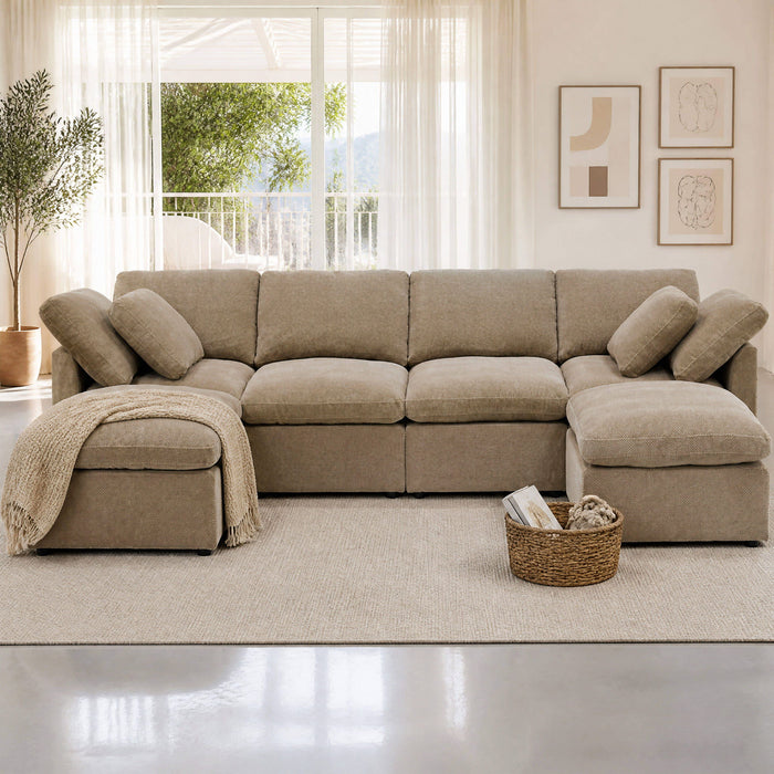 Modular Cloud Sofa, Freely Configurable Corner