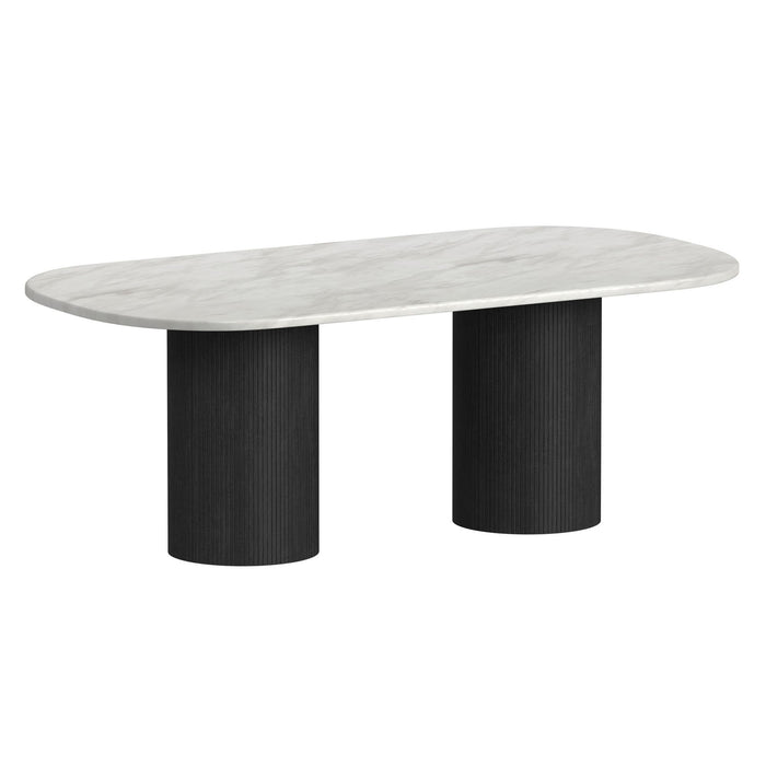 Sylvie - 5 Piece Standard Height Dining Set, Oval Table