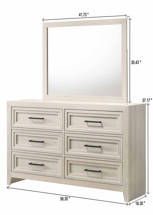 Lorraine - Dresser - Antique White