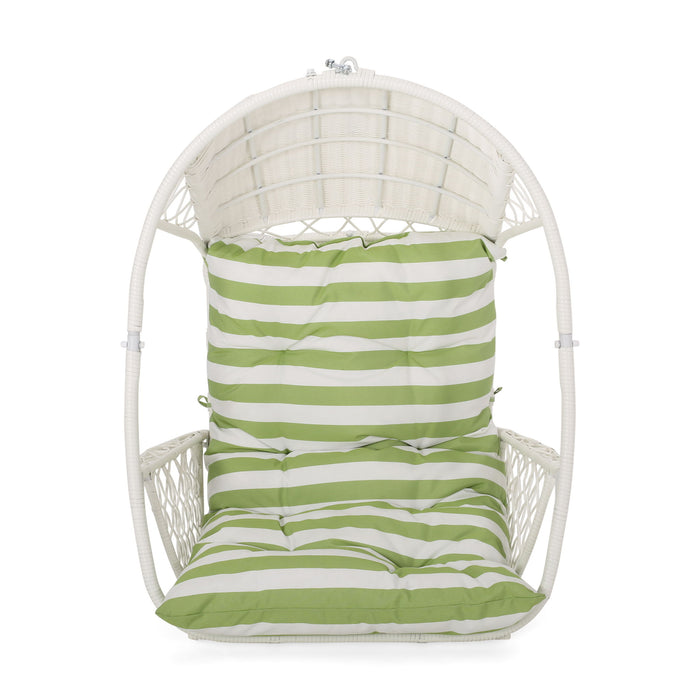 Malia - Wicker Hanging Chair With Cushion