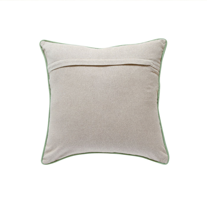 Taman - 20" Natural Cotton Accent Pillow Cover - Summer Florals