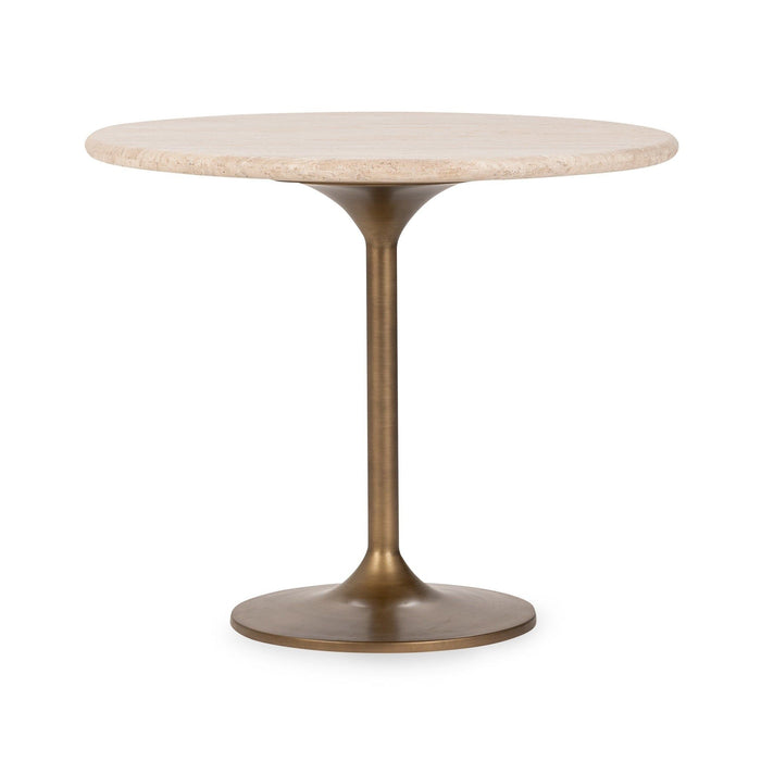 Malani - Travertine Gathering Table