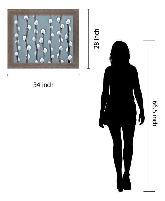 Winter Willow - 28" x 34" Framed Wall Art