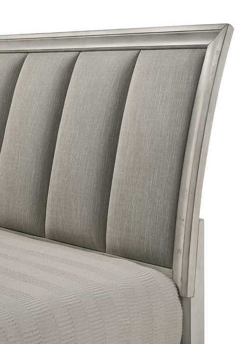 Jaymes - Queen Storage Bed - White Mist