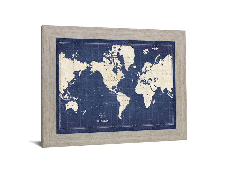 Voyager's Atlas - 28" x 34" Framed Wall Art