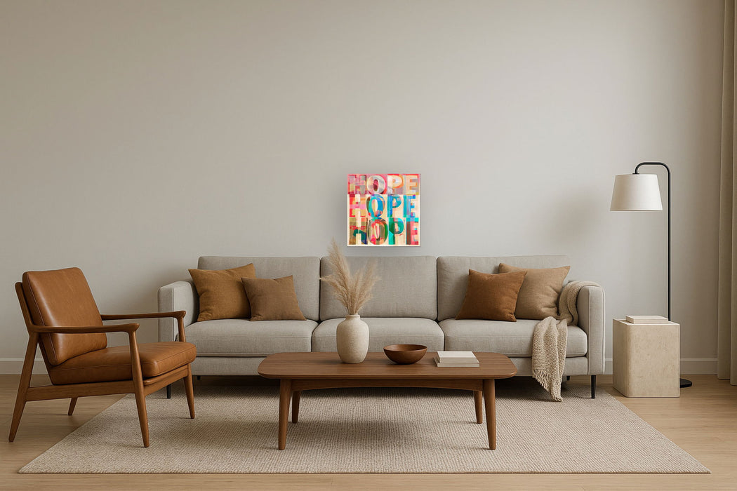 Radiant Mosaic - 20" x 20" Framed Wall Art