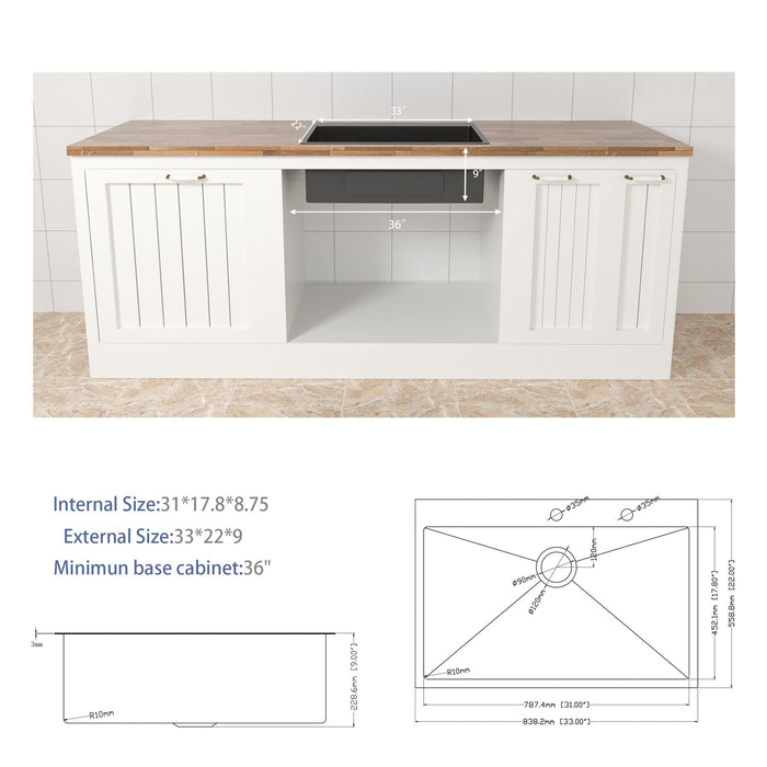 Topmount Stainless Steel Kitchen Sink