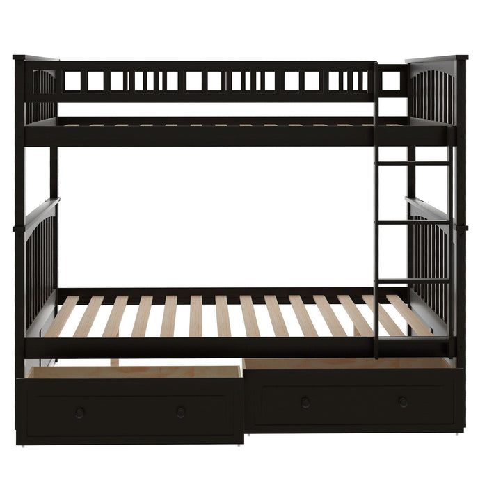 Bunk Bed With Drawers, Convertible Design