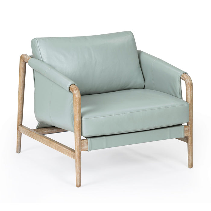 Chakka - Genuine Leather Accent Chair