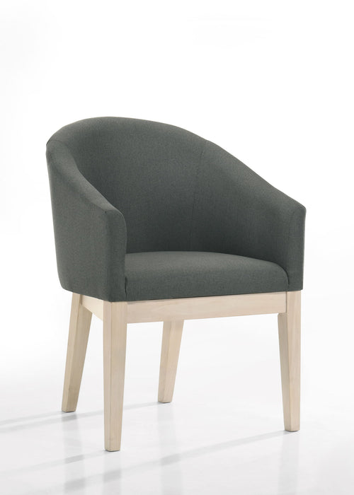 Neroli - Barrel Accent Chair (Set of 2) - Gray