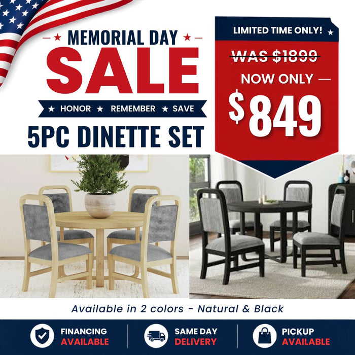 5 PC Dinette Set