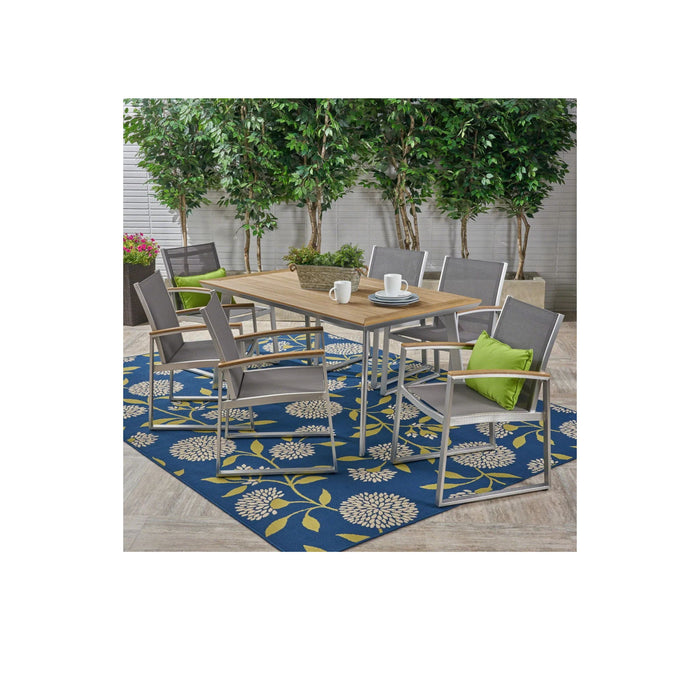 Scates - 7 Piece Dining Set - Gray