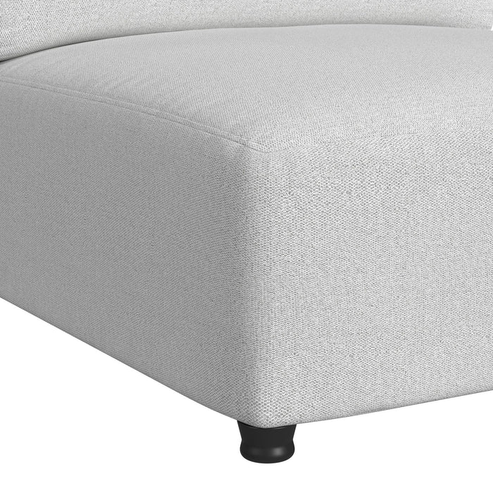 Zandara - Modular Armless Chair - Beige