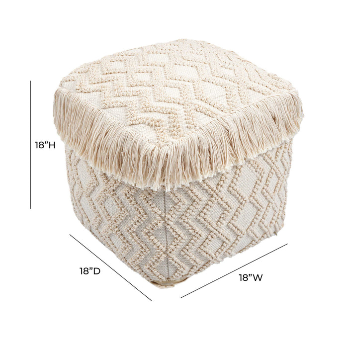 Inca - Pouf - Beige