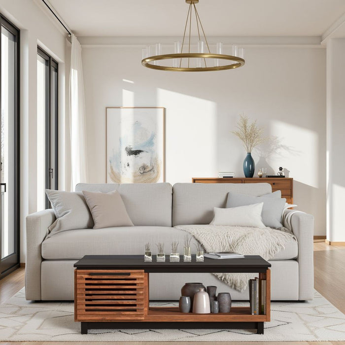 Coffee Table - Black / Bourbon