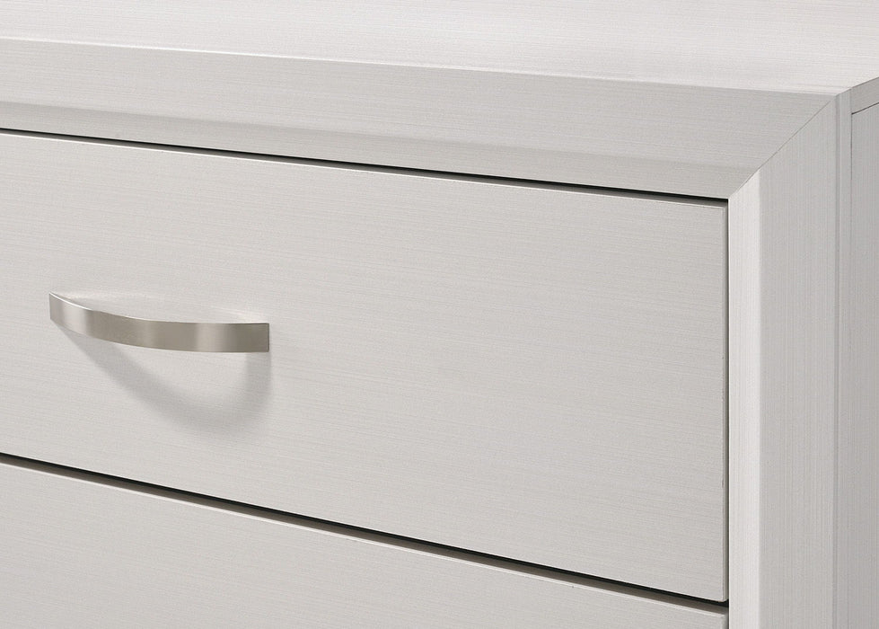Akerson - Twin 5 Piece Bedroom Set - White