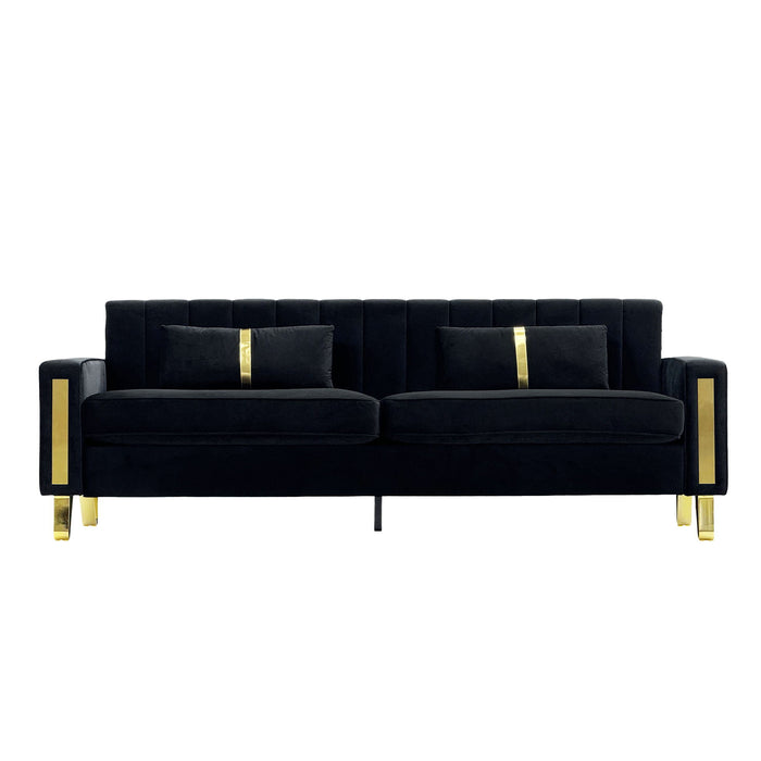 Luxurious Sofa With Accents