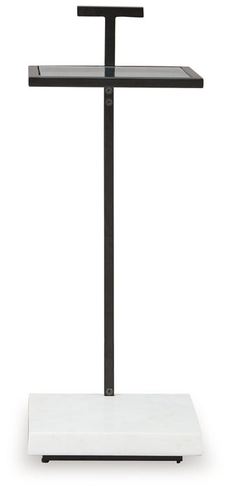 Mannill - Negro / Blanco - Mesa decorativa