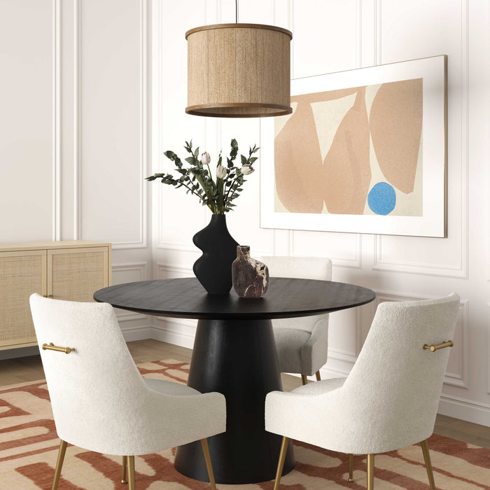 Sahara - Round Dining Table - Black
