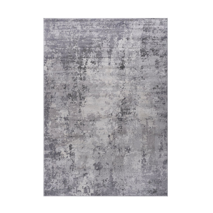 Marfi - 6' X 9' Abstract Area Rug - Light Gray