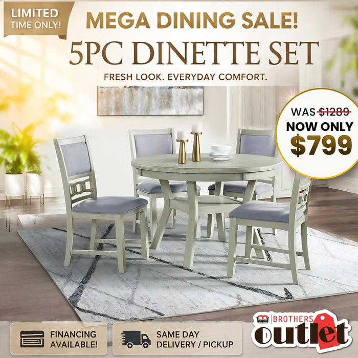 5 Piece Dinette Set