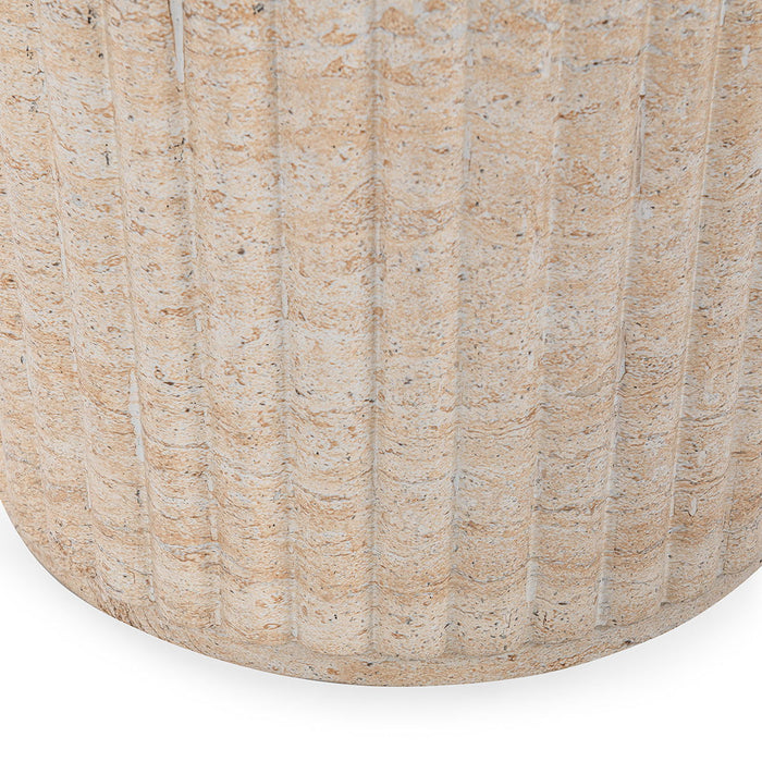 Selah - Outdoor Stool / Table - Beige