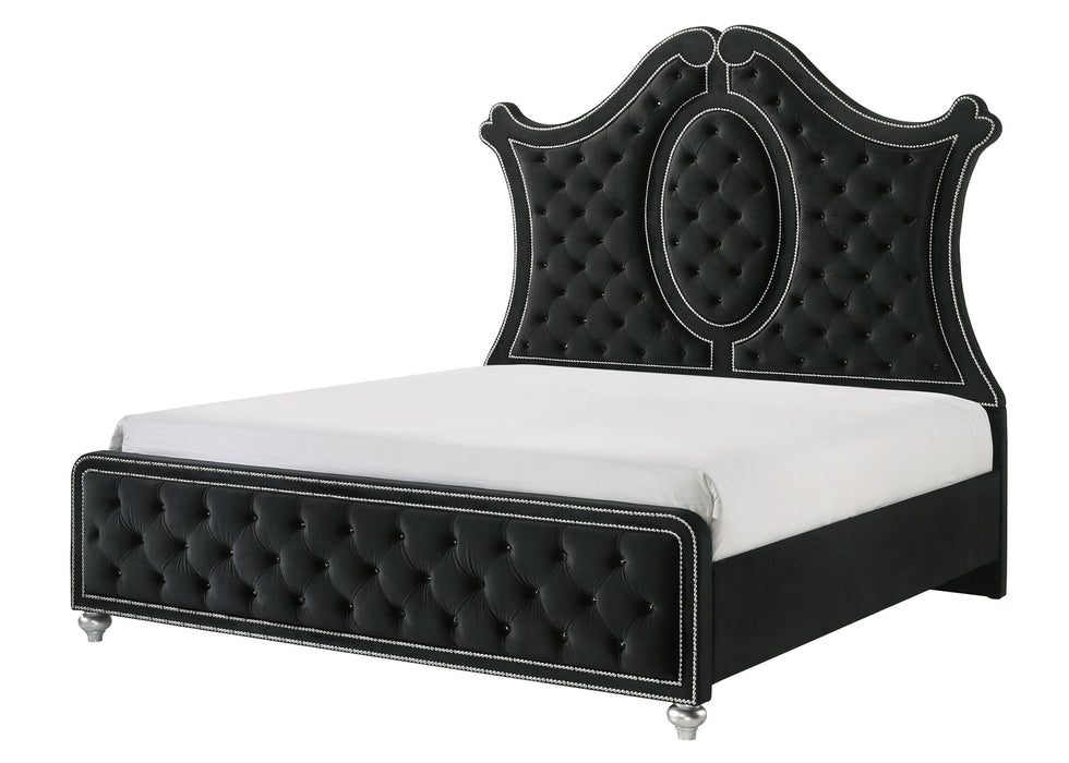 Cameo - King Bed - Black