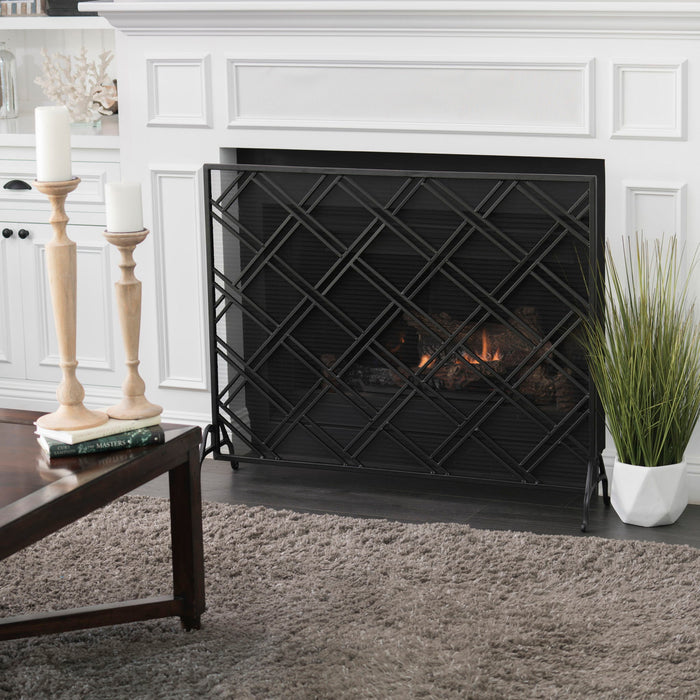 Elegant Design Fire Screen, Protective Barrier