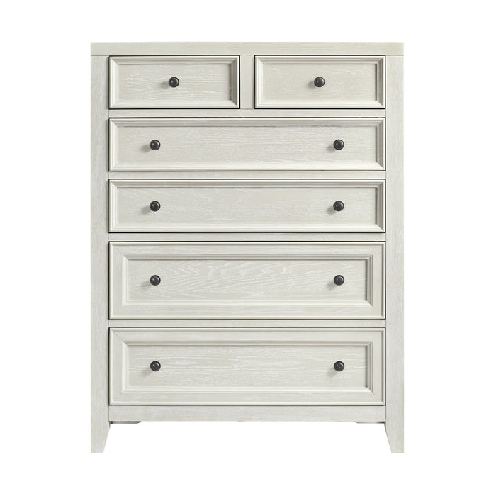 6 Drawer Chest With Knobs And Smooth Slides