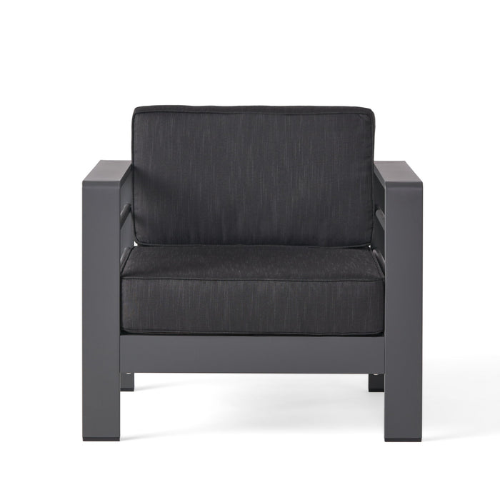 Cape Coral - Club Chair - Dark Gray