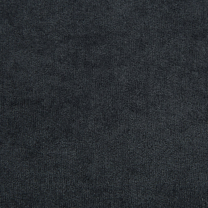 Upholstered L Shaped Sectional Sofa With Storage, Movable Ottoman, And 6 Throw Pillows